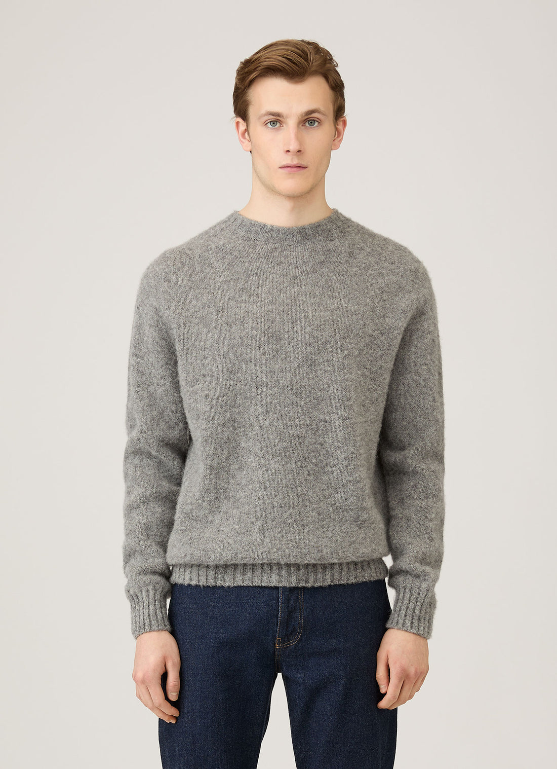 Shetland Rundhalspullover