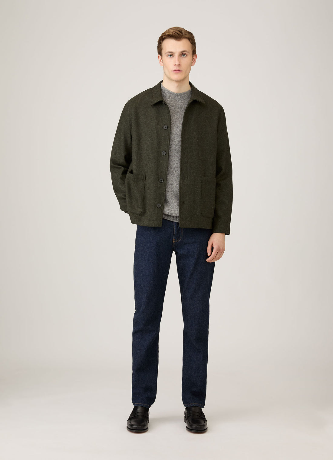 Shetland Rundhalspullover