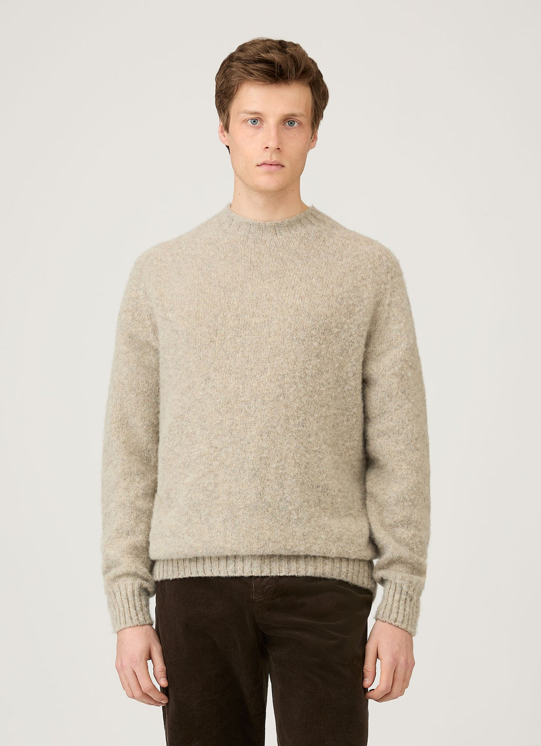 Shetland Rundhalspullover