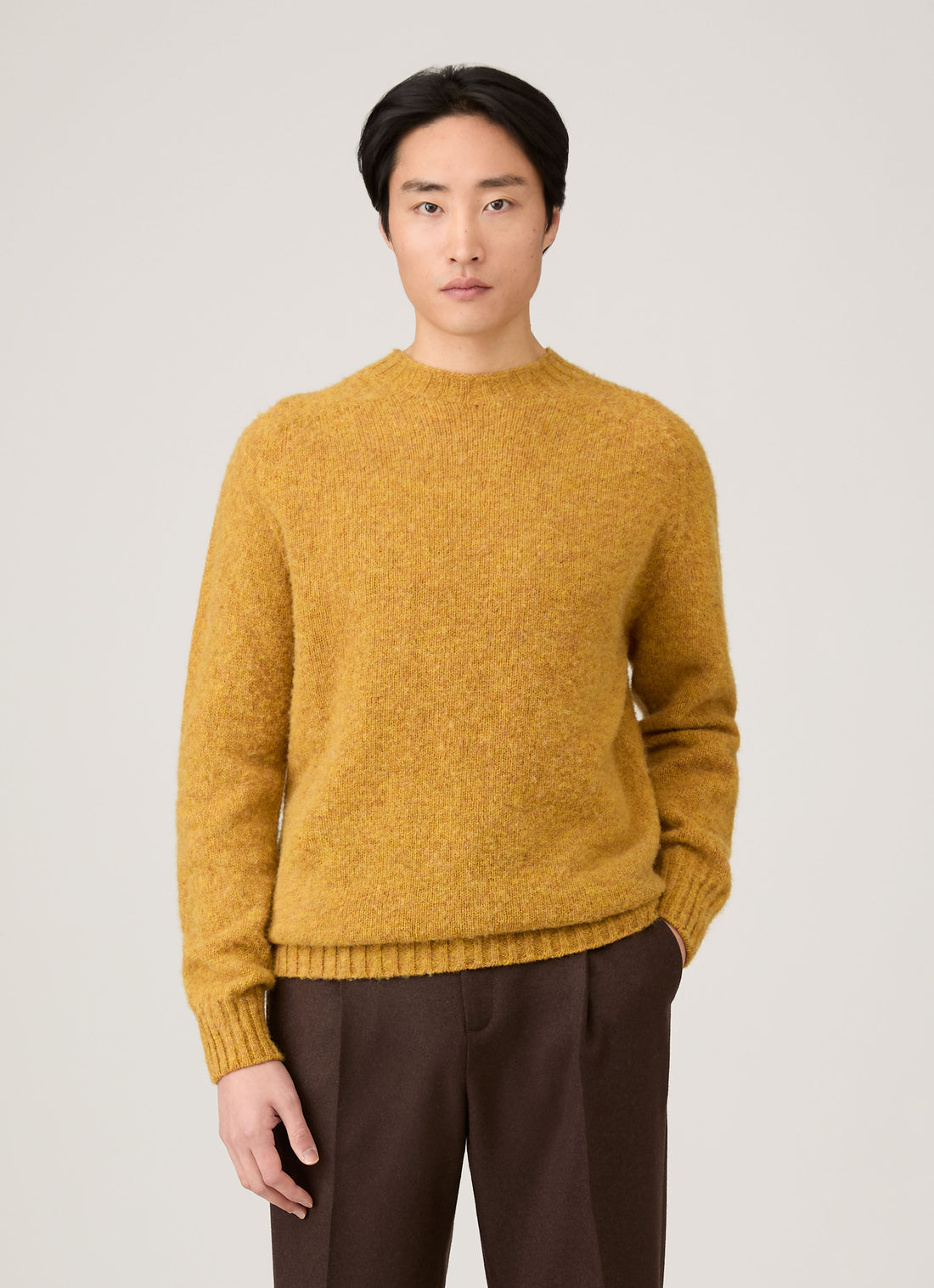 Shetland Rundhalspullover
