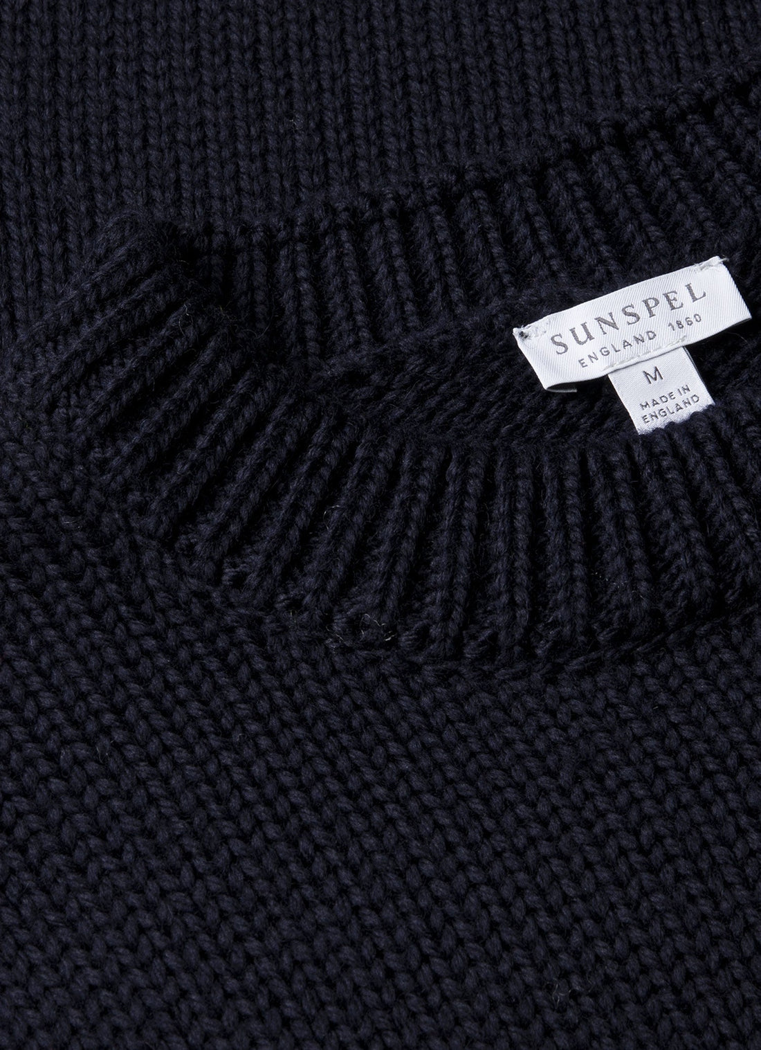 Men's Fisherman Jumper in Navy