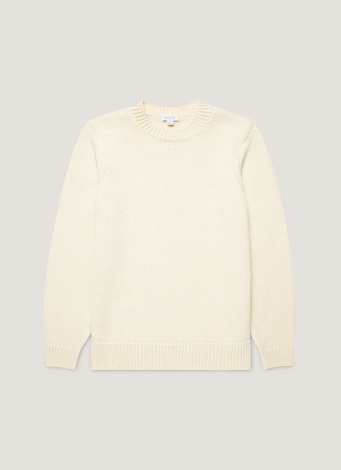 Men's Fisherman Jumper in Ecru