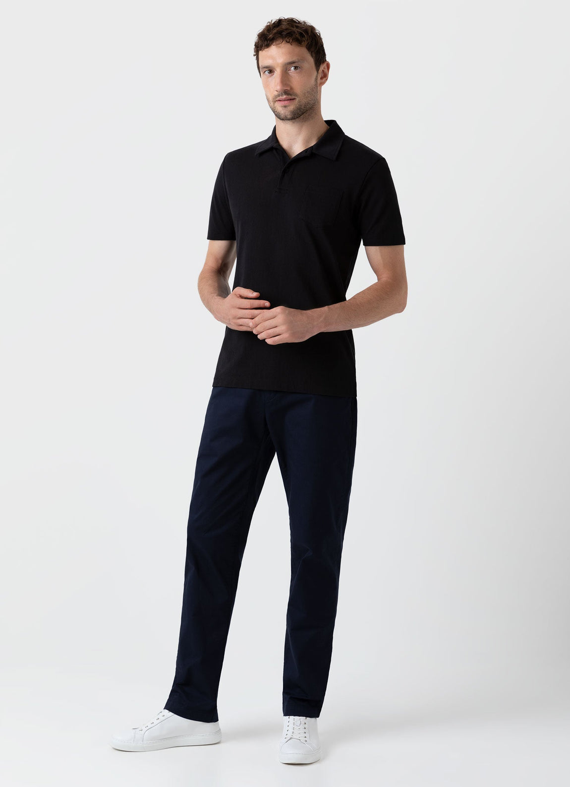 Men's Riviera Polo Shirt in Black