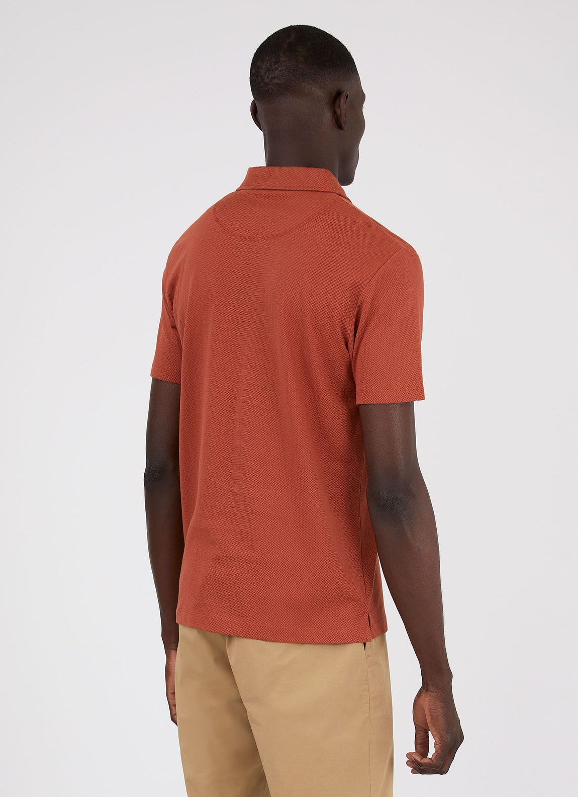 Men's Riviera Polo Shirt in Chestnut