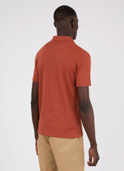 Men's Riviera Polo Shirt in Chestnut