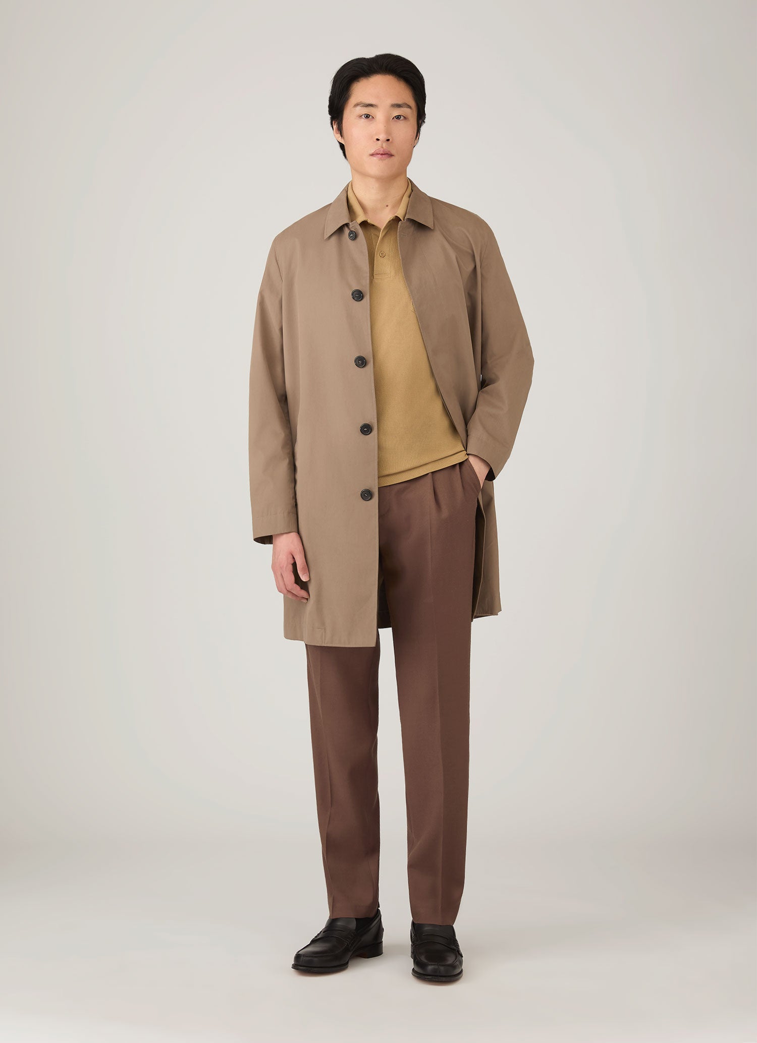 Men's Riviera Polo Shirt in Tan