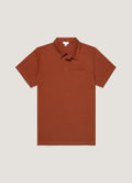 Men's Riviera Polo Shirt in Rust