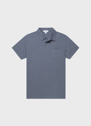 Men's Riviera Polo Shirt in Blue Slate