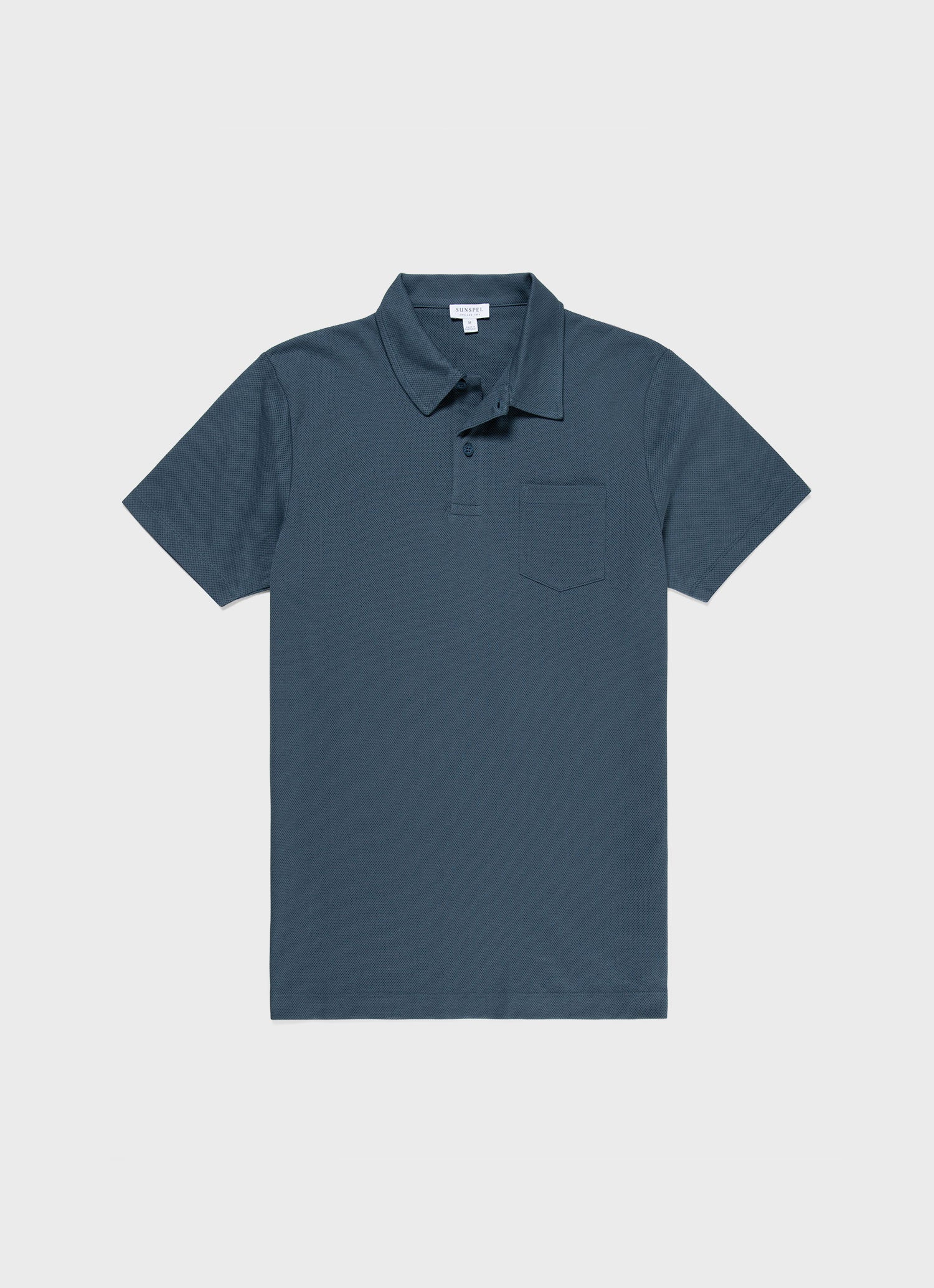 Men's Riviera Polo Shirt in Dark Petrol
