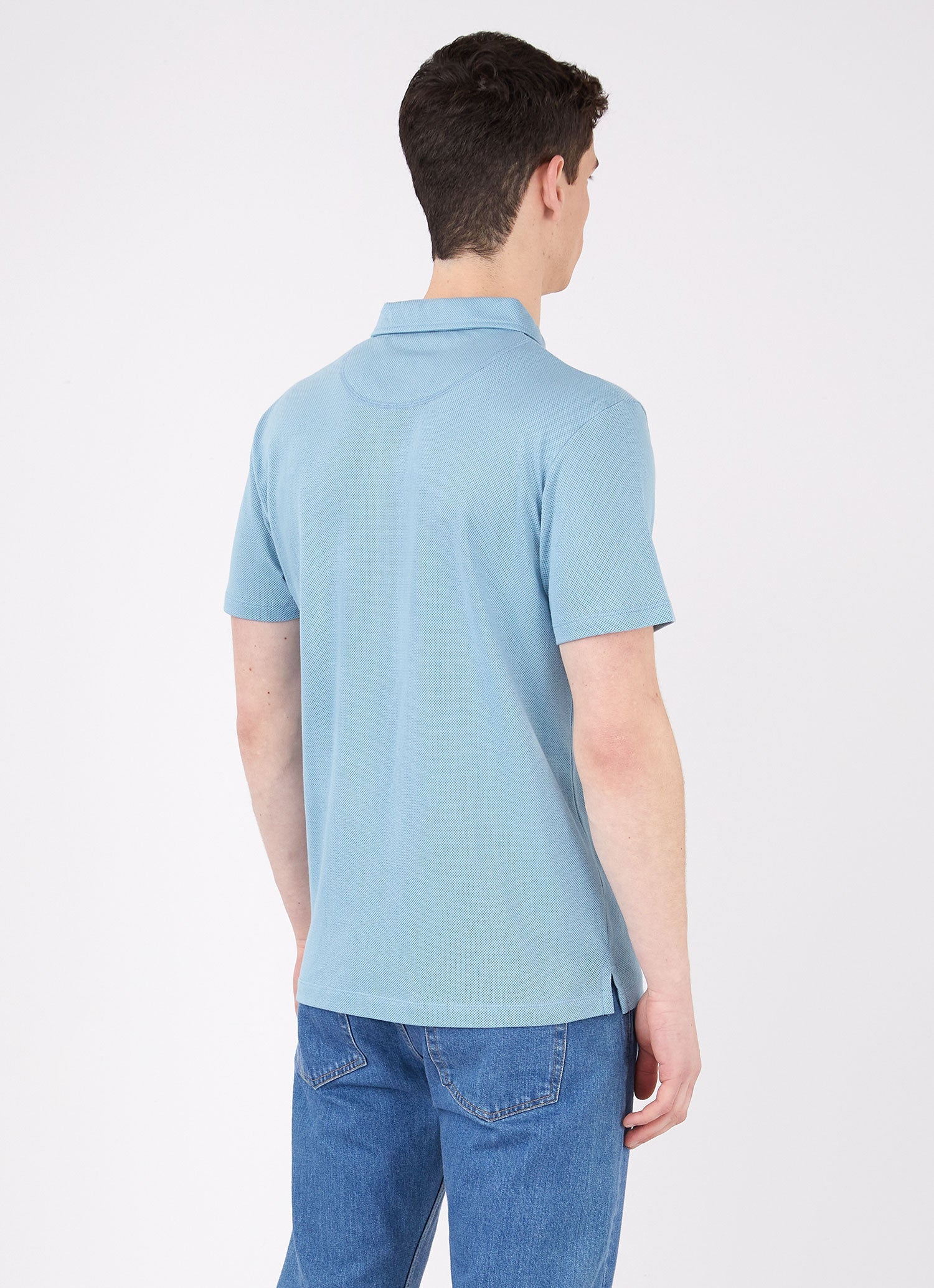 Men's Riviera Polo Shirt in Storm Blue