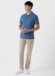 Men's Riviera Polo Shirt in Bluestone