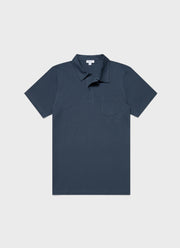 Men's Riviera Polo Shirt in Shale Blue