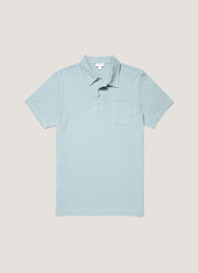 Men's Riviera Polo Shirt in Sky Blue