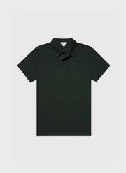 Men's Riviera Polo Shirt in Seaweed