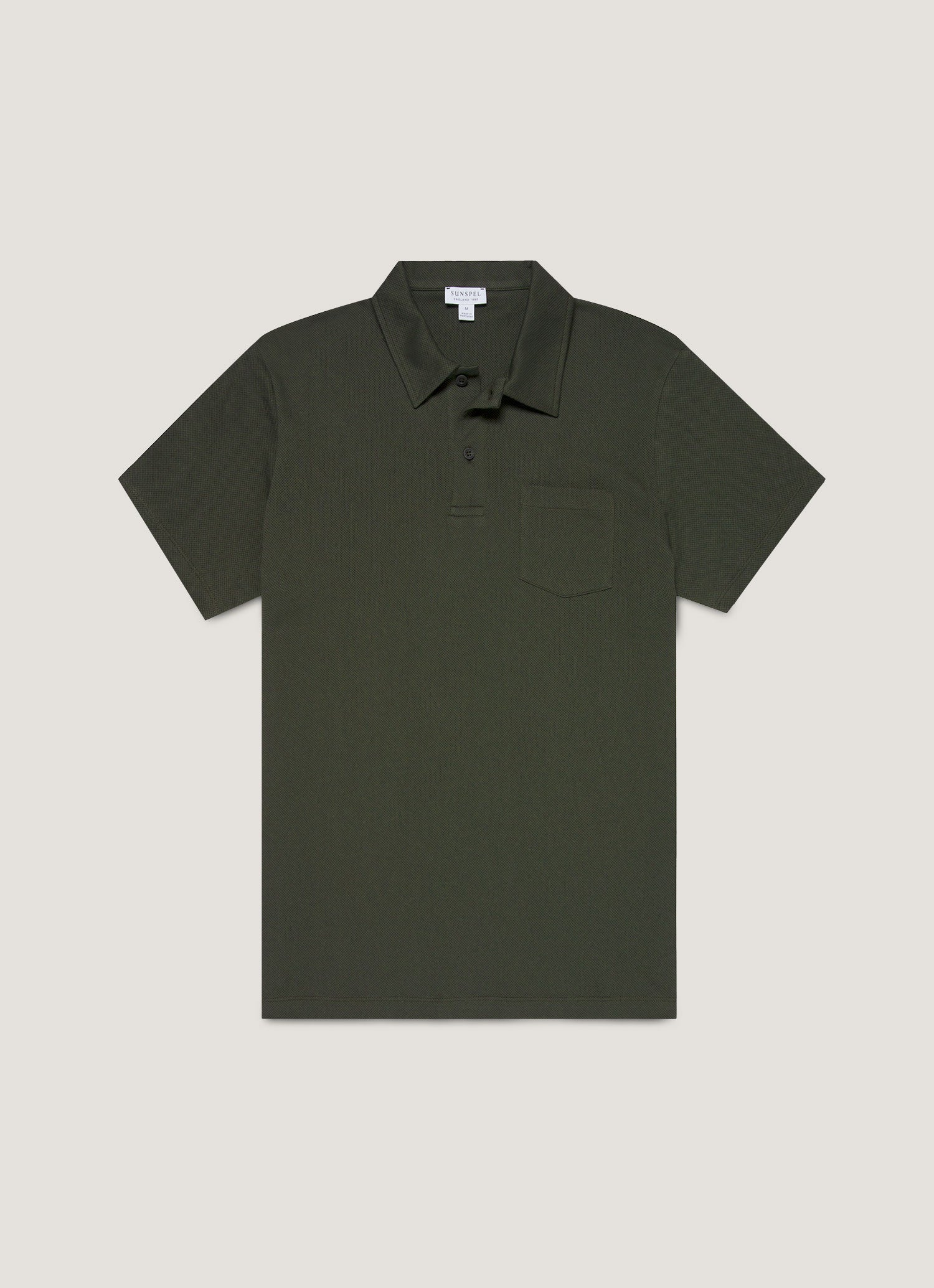Men's Riviera Polo Shirt in Dark Green