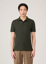Men's Riviera Polo Shirt in Dark Green