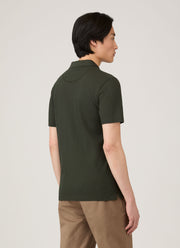 Men's Riviera Polo Shirt in Dark Green