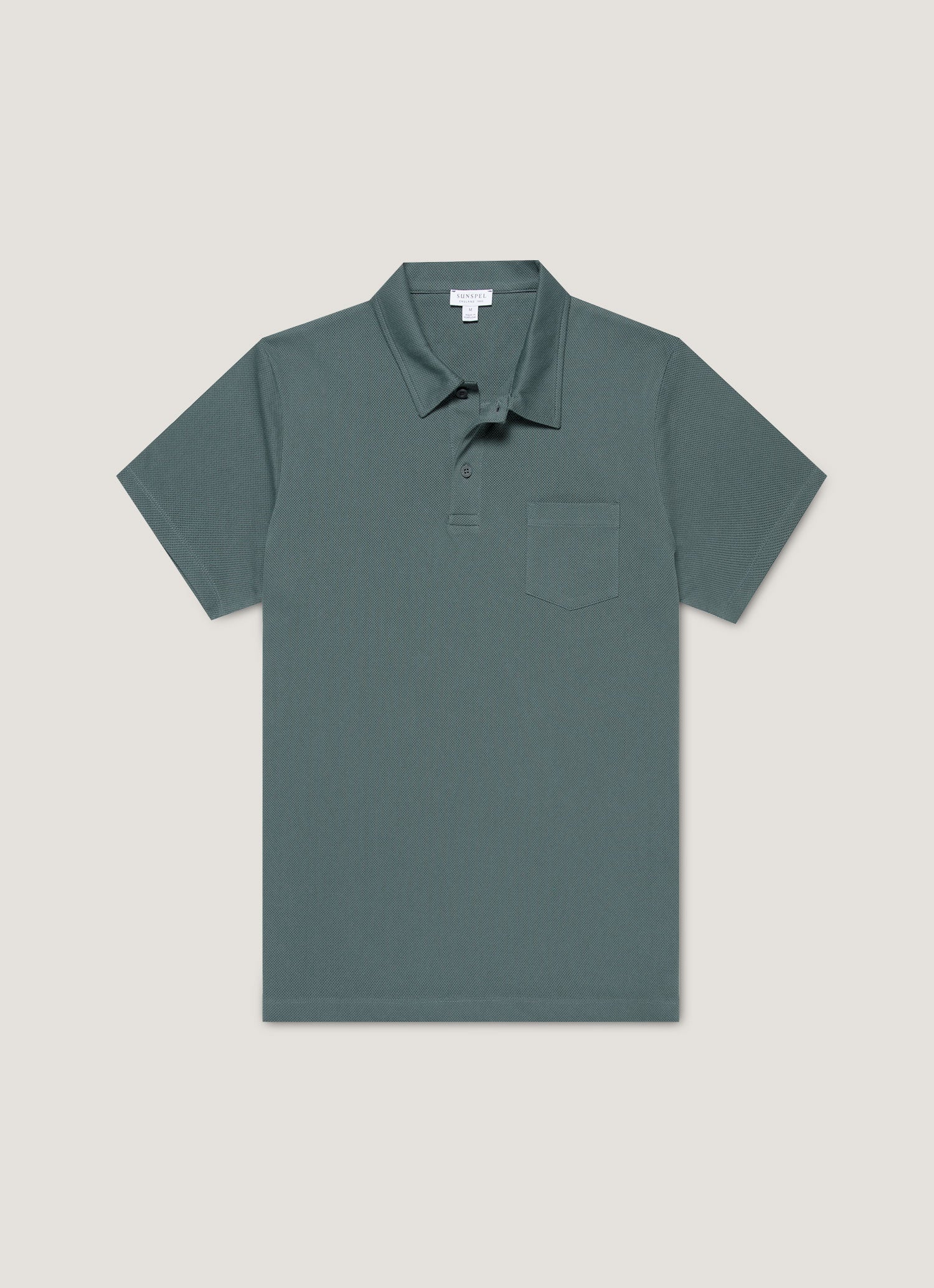 Men's Riviera Polo Shirt in Dark Petrol
