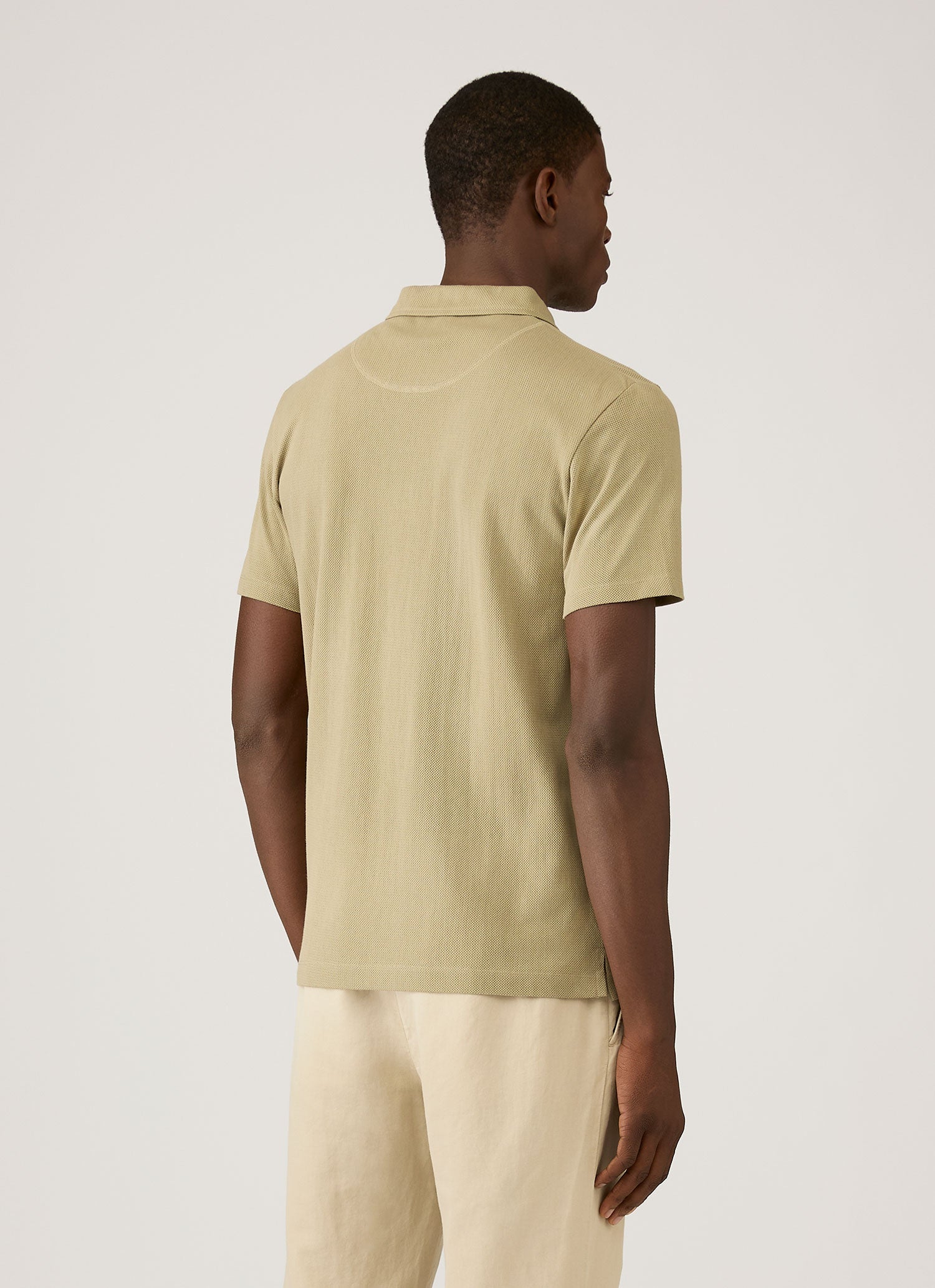 Men's Riviera Polo Shirt in Pistachio