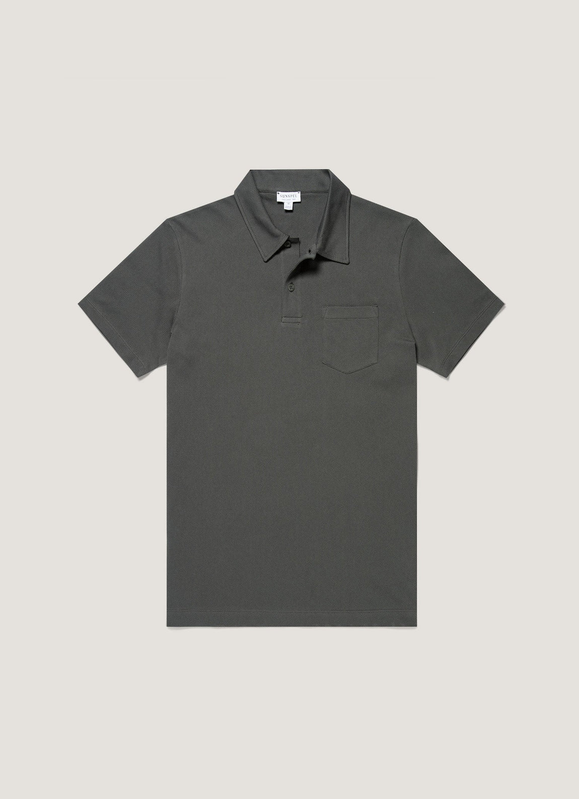 Men's Riviera Polo Shirt in Slate Green