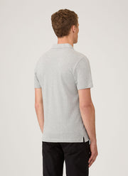 Men's Riviera Polo Shirt in Grey Melange