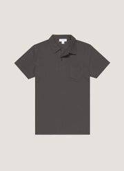 Men's Riviera Polo Shirt in Charcoal