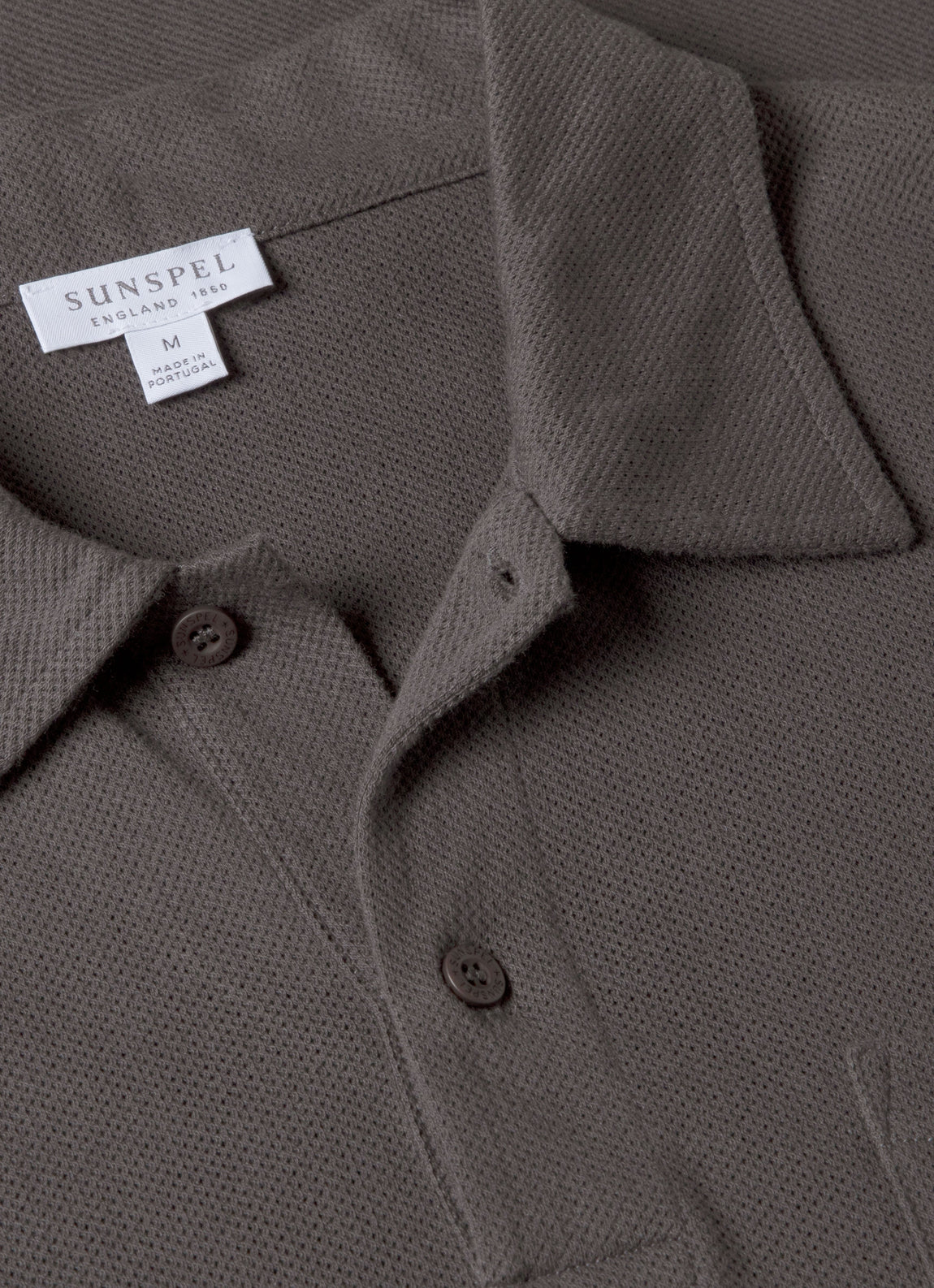 Men's Riviera Polo Shirt in Charcoal