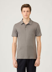 Men's Riviera Polo Shirt in Iron Grey