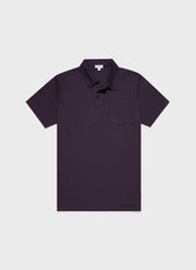 Men's Riviera Polo Shirt in Dark Plum