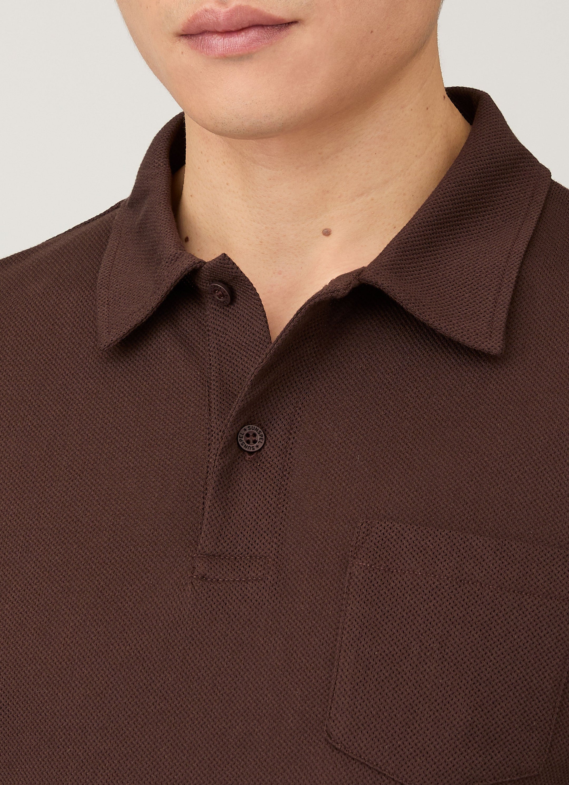 Men's Riviera Polo Shirt in Bakelite