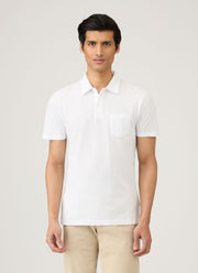 Men's Riviera Polo Shirt in White