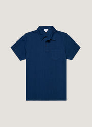 Men's Riviera Polo Shirt in Real Indigo
