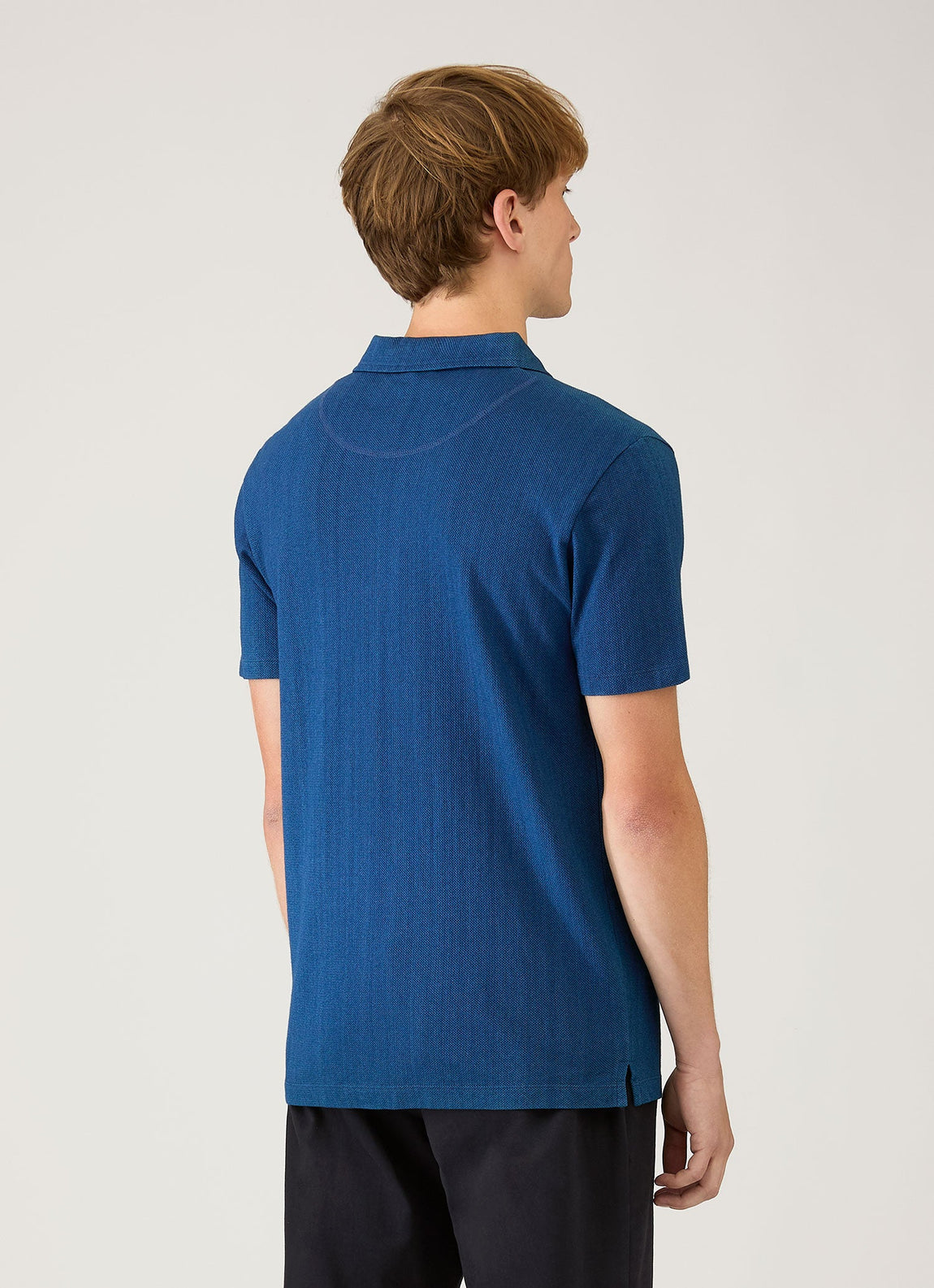 Men's Riviera Polo Shirt in Real Indigo