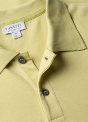 Men's Piqué Polo Shirt in Avocado