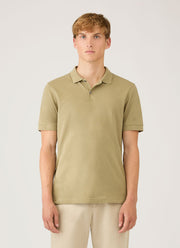 Men's Piqué Polo Shirt in Pistachio