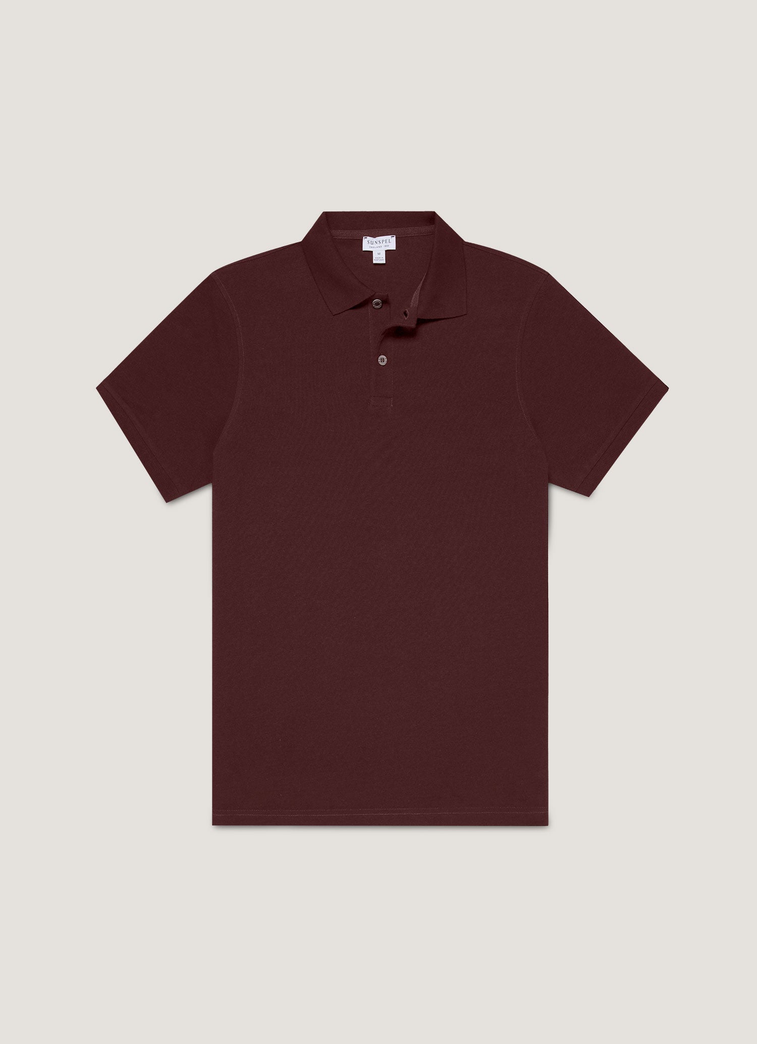 Men's Piqué Polo Shirt in Bakelite