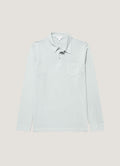Men's Long Sleeve Riviera Polo Shirt in Haar