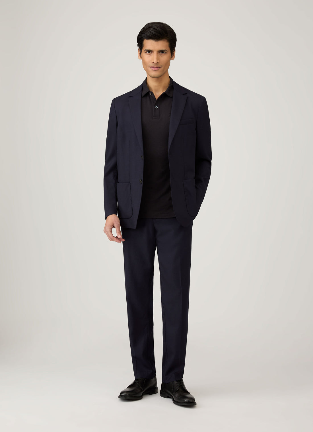 Jersey Polohemd aus Sea Island Baumwolle