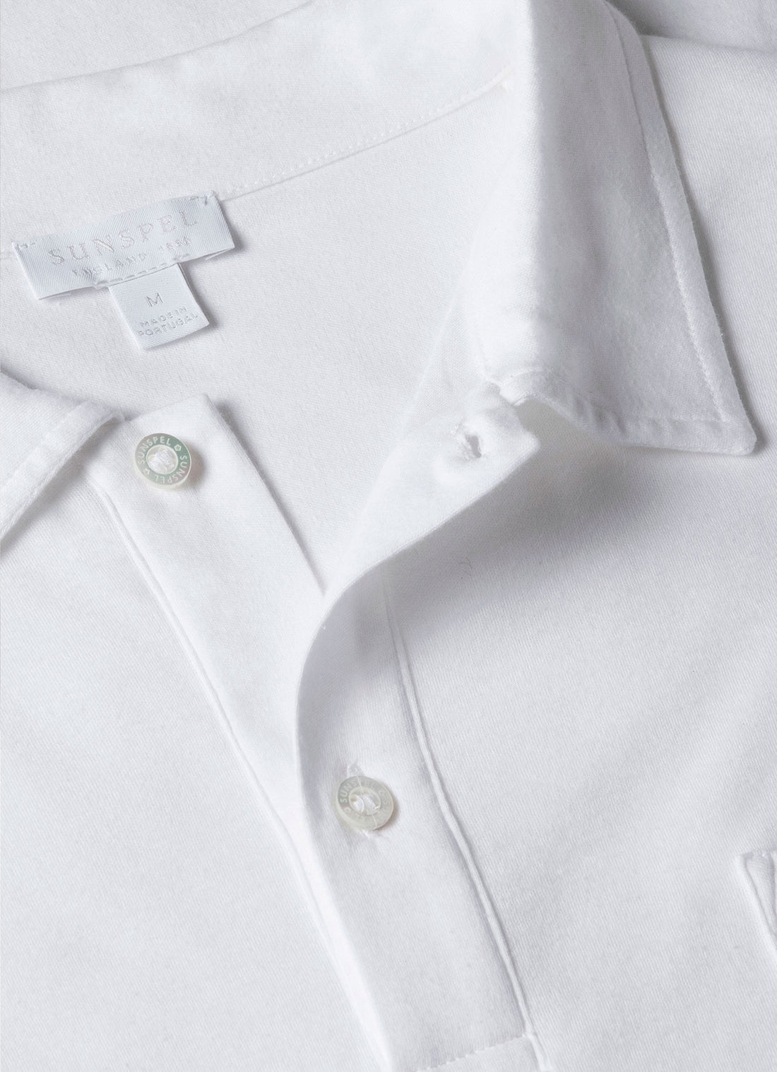 Jersey Polohemd aus Sea Island Baumwolle