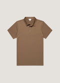 Men's Classic Jersey Polo Shirt in Dark Cedar
