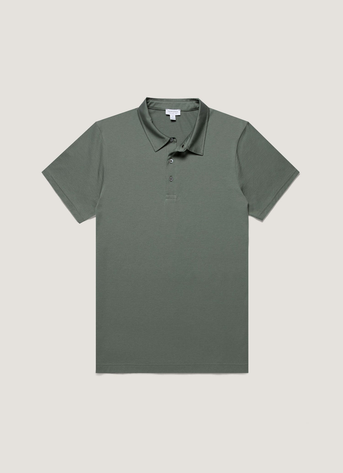 Men's Classic Jersey Polo Shirt in Dusk Green