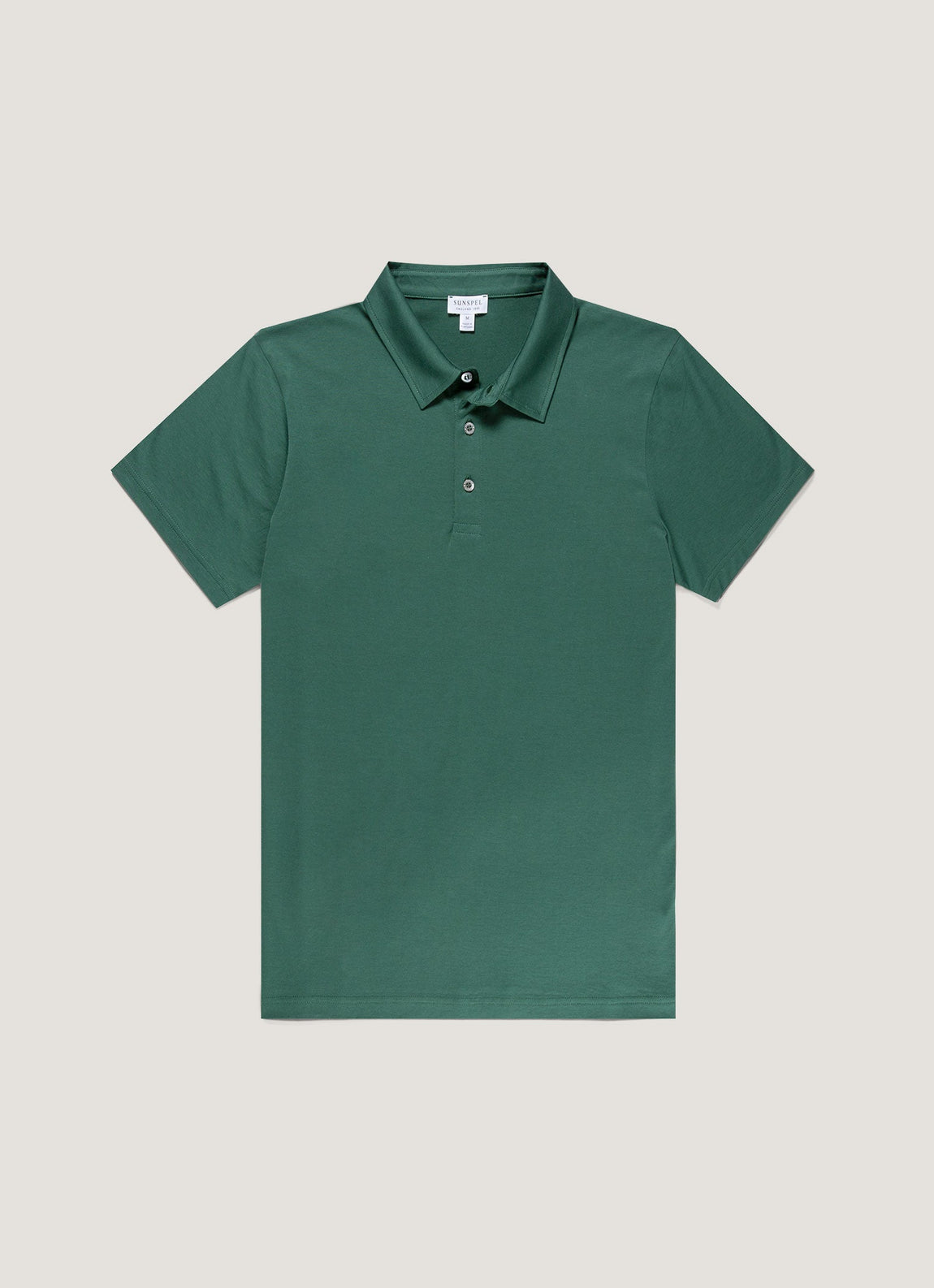 Men's Classic Jersey Polo Shirt in Forest
