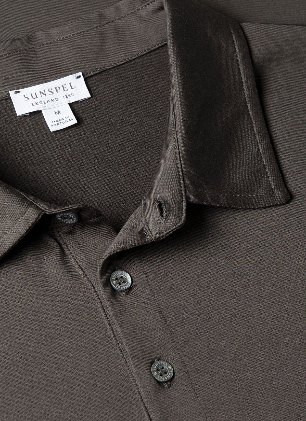 Men's Classic Jersey Polo Shirt in Anthracite