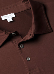 Men's Classic Jersey Polo Shirt in Bakelite