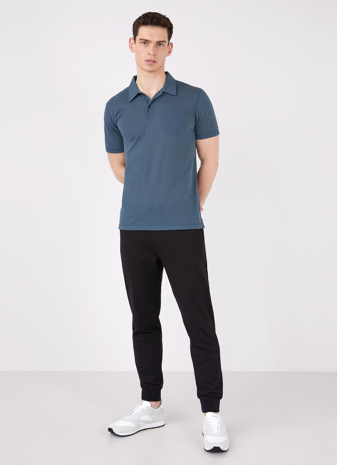 Men's DriRelease Active Polo Shirt in Dark Petrol
