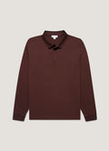 Men's Heavyweight Rugby Polo Shirt in Bakelite