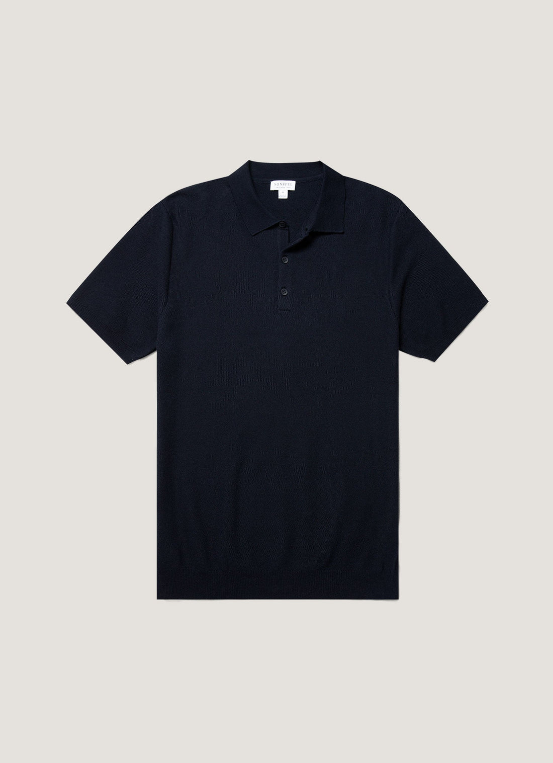 Strick-Polohemd