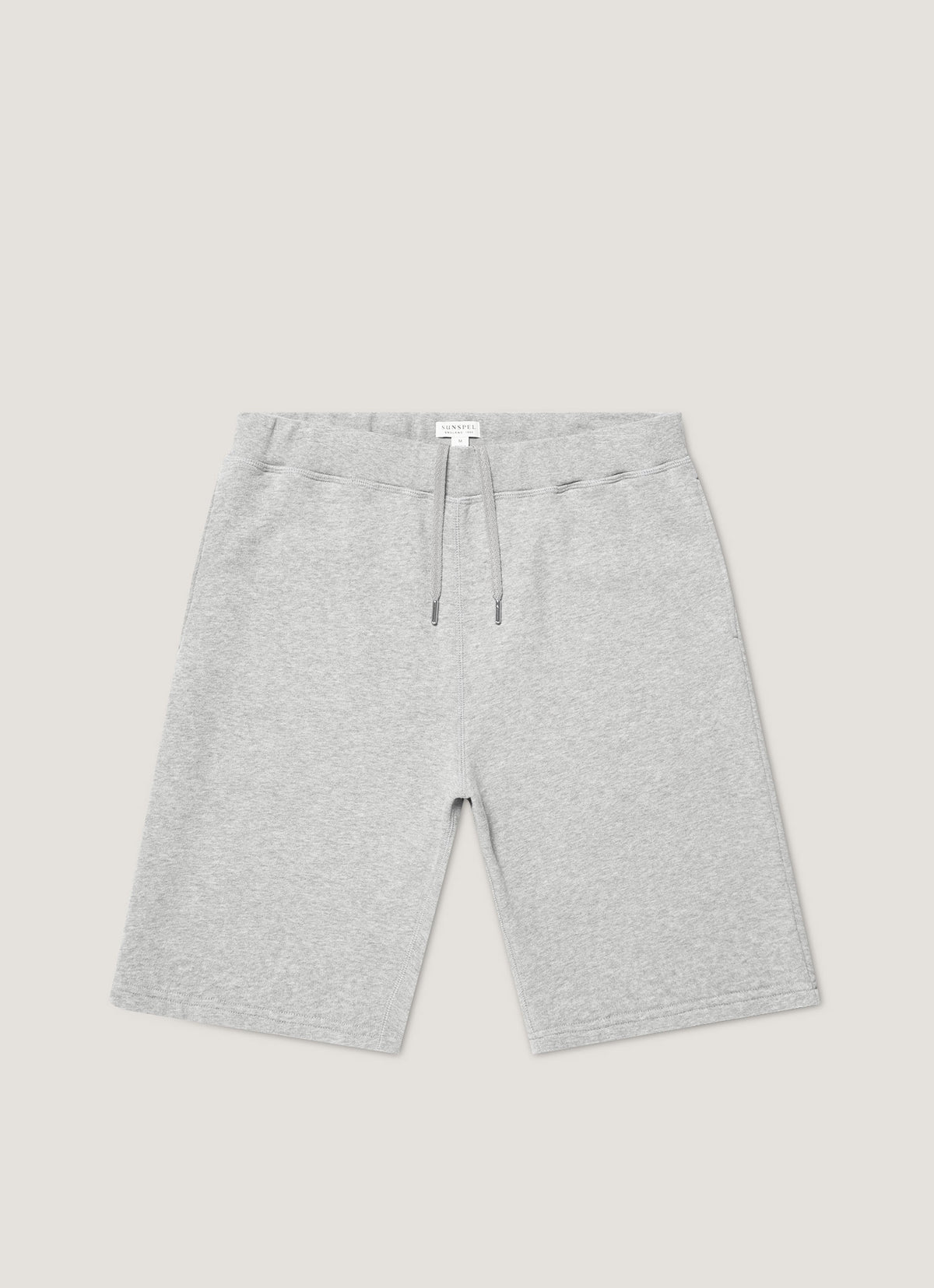 Men's Loopback Shorts in Grey Melange