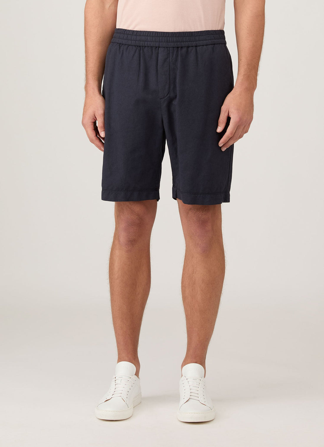 Cotton Linen Drawstring Shorts