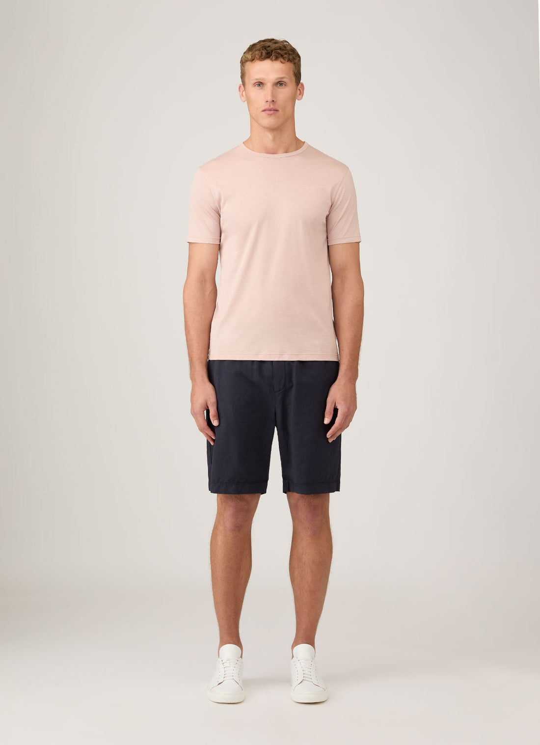 Cotton Linen Drawstring Shorts